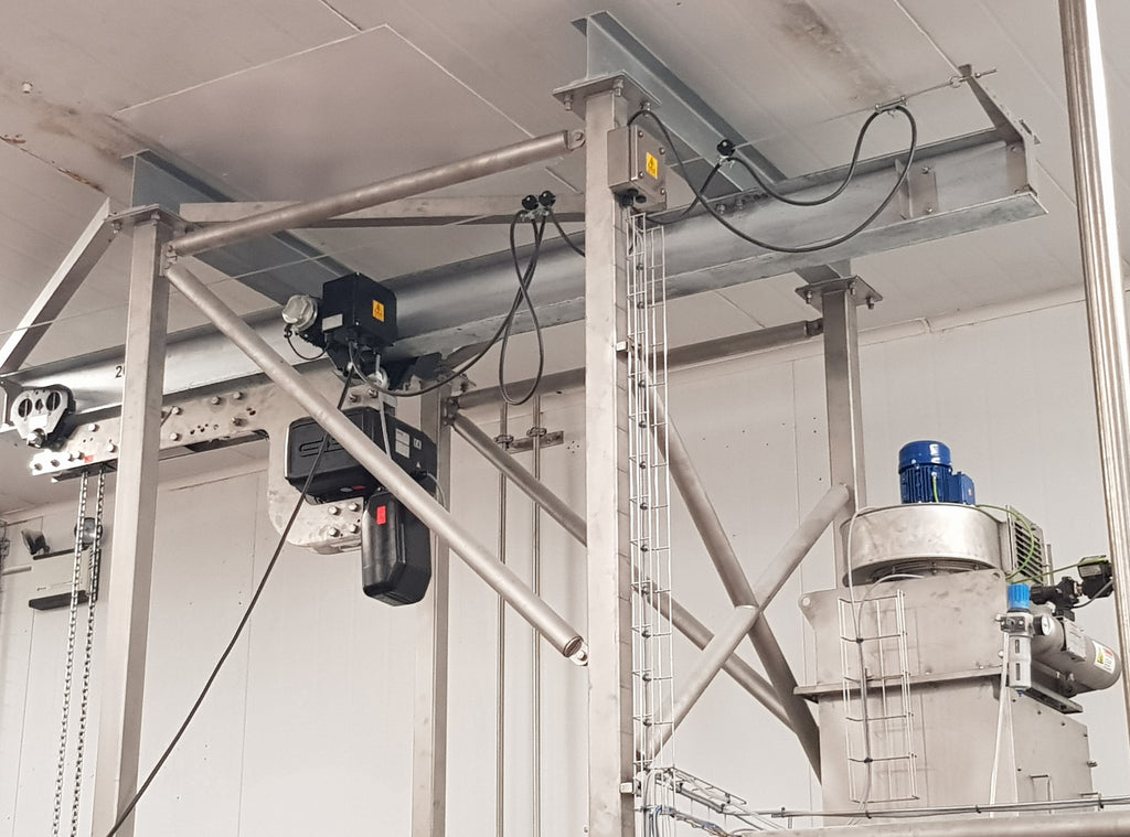 NEW GIS GPR Hoist for the Bulk Bag Food Industry