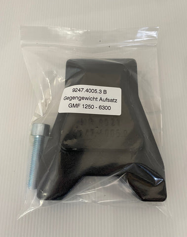 Counterweight extension black GMF